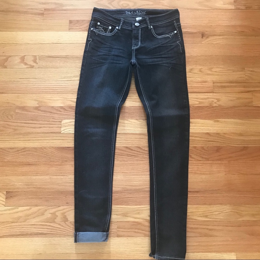Maurices Black Jeggings